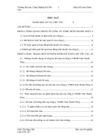 Báo cáo tốt nghiệp: Thực trạng một số phần hành kế toán chủ yếu của công ty TNHH Trần Thanh Thủy.