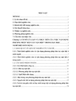 Vận dụng phương pháp “Bàn tay nặn bột” trong dạy học nghề điện dân dụng