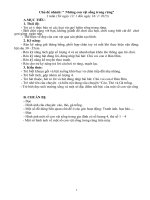 Môi trường xung quanh giáo án mầm non những con vật sống trong rừng