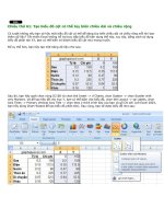Chiêu thứ 61 70(excel)  Tổng hợp các thủ thuật excel