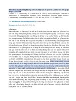 Kiểm toán các ước tính phức tạp như xác nhận của số quản lý