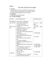 Làm quen văn học dạy thơ quê em vùng biển