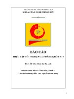 Xây dựng ứng dụng Website cho thuê xe được xây dựng phần mềm Visual và MySQL