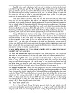 Khả năng cạnh tranh và tác động của tự do hoá ngành du lịch 