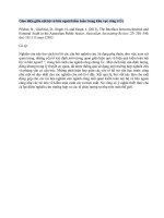 Giao diện giữa nội bộ và bên ngoài kiểm toán trong khu vực công ở úc 