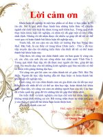 Điều tra tình hình mắc hội chứng tiêu chảy ở lợn con theo mẹ và biện pháp phòng trị bệnh tại trại vĩnh tân 2 