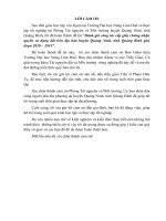 ha phương đánh giá công tác cấp GCNQSDĐ trên địa bàn huyện quảng ninh, tỉnh quảng bình giai đoạn 2010 – 2014 