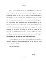 Sáng kiến kinh nghiệm một số biện pháp nâng cao chất lượng dạy trẻ lớp lá làm quen với toán 