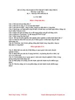 Đề cương luật thú y(nguồn Đinh Công Trưởng)