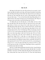 "Nghiên cứu răng trụ và đánh giá hiệu quả của cầu cổ điển