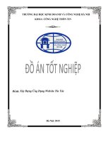 Đồ Án Xây Dựng Ứng Dụng Website Tin Tức