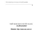 thiết bị đo nghiêng-công ty tư vấn xây dựng và môi trường cec consultants