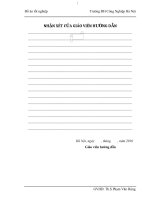 Ứng dụng PLC S71200 trong điều khiển và giám sát mức nước