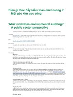 khu vuc congđiều gì thúc đẩy kiểm toán môi trường khu vuc cong 