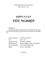 Tình hình cảm nhiễm virus dịch tả lợn trên đàn lợn nái sinh sản nuôi ở một số địa phương thuộc huyện hải lăng và thị xã quảng trị, tỉnh quảng trị 