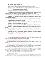 ĐỀ CƯƠNG ÔN TẬP MÔN ĐƯỜNG LỐI CM CỦA ĐCS VIỆT NAM