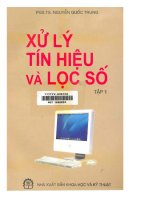 xử lý tín hiệu và lọc số