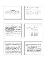 các phương pháp tạo biến dị di truyên