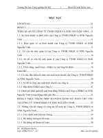 Báo cáo thực tập: Thực trạng kế toán các phần hành chủ yếu tại Công ty TNHH SXKD và XNK Nguyễn Vinh