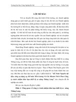 Kế Toán Nguyên vật liệu, công cụ dụng cụ, Kế toán Tiền Lương Và Các Khoản Trích Theo Công ty trách nhiệm hữu hạn thiết bị xe nâng Thăng Long