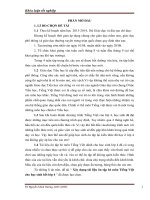 Xây dựng tài liệu ôn tập hè môn Tiếng Việt cho học sinh hết lớp 4