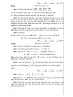 đề toán về nhà cho học sinh