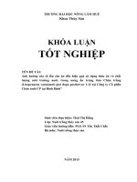 Ảnh hưởng của số lần cho ăn đến hiệu quả sử dụng thức ăn và chất lượng môi trường nước trong ương ấu trùng tôm chân trắng (litopenaeus vannamei) giai đoạn postlarvar 1 12 tại công ty cổ phần chăn nuôi CP tại bình định” 