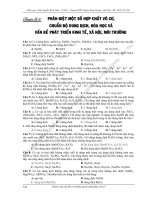 bài tập trắc nghiệm hóa học chuyên đề 8 phân biệt một số hợp chất vô cơ chuẩn độ dung dịch hóa học và vấn đề phát triển kinh tế xã hội môi trường ( có đáp án)