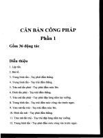 Các thế võ cổ truyền