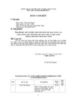 skkn một số biện pháp đổi mới chỉ đạo nâng cao chất lượng chữ viết đẹp cho giáo viên và học sinh