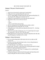 ĐỀ CƯƠNG THANH TOÁN QUỐC tế