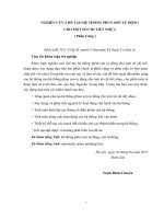 Nghiên cứu chế tạo hệ thống phun sơn tự động cho một số chi tiết nhựa