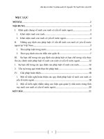 “Phân tích quy chế pháp lý về vấn đề nuôi con nuôi có yếu tố nước ngoài tại Viêt Nam và đưa ra giai pháp hoàn thiện pháp luật Việt Nam về vấn đề này trong xu hướng hội nhập.”