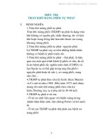 ĐIỀU TRỊ TRÀN KHÍ MÀNG PHỔI TỰ PHÁT