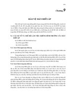 Tài liệu Bảo vệ máy biến áp