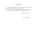 Thực trạng sản xuất và đánh giá tập đoàn giống cà tại quảng nam 