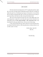 Đồ án tốt nghiệp kỹ sư cầu đường lập dự án đầu tư xây dựng công trình tuyến a b KM 0+00 ÷ KM 6+917 12 HUYỆN M’DRẮK – TỈNH đắk lắk 