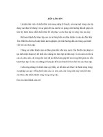 Báo cáo thực tập tại Nhà máy nước Cầu Đỏ