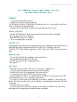 QUY TRÌNH KỸ THUẬT NHIỆT ĐÔNG CAO TẦN QUA SOI PHẾ QUẢN ỐNG CỨNG