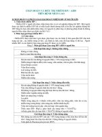 CHẨN ĐOÁN VÀ ĐIỀU TRỊ NHIỄM HIV / AIDS TRÊN BỆNH NHÂN LAO