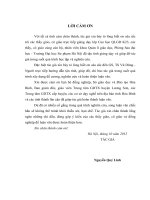 Quản lí đào tạo nghề theo phương thức liên kết tại TT GDTX huyện Lương Sơn, tỉnh Hòa Bình