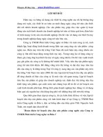 Luận văn kinh tế: Hoàn thiện kế hoạch tiờu thụ sản phẩm cụng nghệ của Cụng ty TNHH Phỏt triển Cụng nghệ và Đầu tư