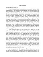 Đánh giá cảnh quan phục vụ mục đích phát triển nông  lâm nghiệp bền vững huyện Yên Thủy, tỉnh Hòa Bình
