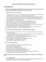 Đề thi công chức thuế năm 2010