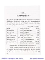 Ebook kế toán tài chính   bài tập và lời giải  phần 2