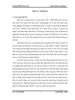 VẬN DỤNG PHƯƠNG PHÁP dạy học TÍCH cực NHẰM NÂNG CAO CHẤT LƯỢNG dạy và học CHƯƠNG i, II 