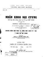 chương trình dịch thuật và thống nhất danh từ y học y khoa đại học sài gòn