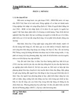 Vận dụng phương pháp dạy học tích cực nhằm nâng cao chất lượng dạy và học chương i II (phần 3 sinh học vi sinh vật SH 10 CTC 