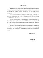 Một số giải pháp hoàn thiện công tác quản trị nguồn nhân lực tại công ty TNHH tân bình minh đến năm 2020 