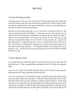 Đồ án quy hoạch giao thông vận tải tại khu đồng bò, khánh hòa